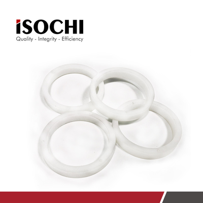 White Plastic PCB Pressure Foot Cup Washer For Anderson Routing Machine