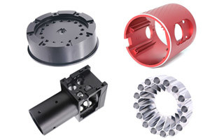 CNC Machining Aluminium Parts High Precision Mental Parts CNC Hair Parting Tool Custom Parts with Cylindrical Features